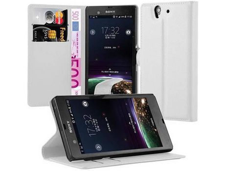 Carcasa para Sony Xperia Z CADORABO Blanco