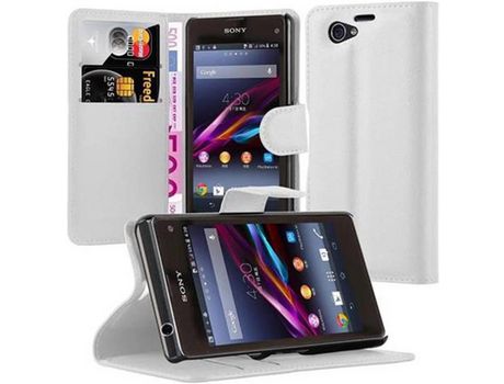 Carcasa para Sony Xperia Z1 COMPACT CADORABO Blanco