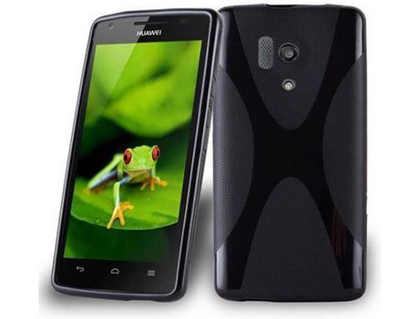 Carcasa para Honor 3 CADORABO Negro