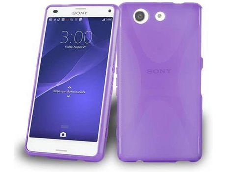 Carcasa para Sony Xperia Z4 MINI / Z3 PLUS COMPACT CADORABO Morado