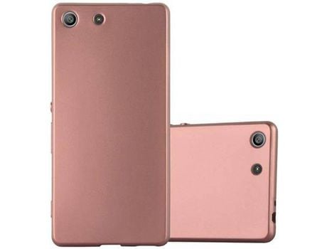 Carcasa para Sony Xperia M5 CADORABO Dorado