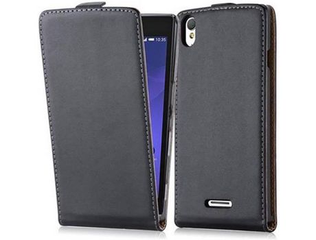Carcasa para Sony Xperia T3 CADORABO Negro
