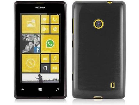 Carcasa para Nokia Lumia 525 CADORABO Negro