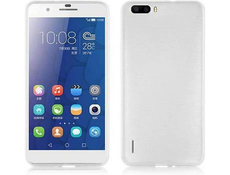 Carcasa para Honor 6 PLUS CADORABO Plateado