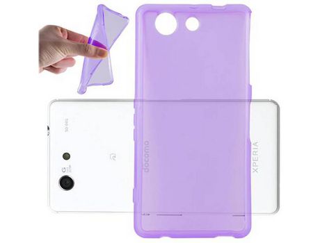 Carcasa para Sony Xperia Z4 MINI / Z3 PLUS COMPACT CADORABO Morado