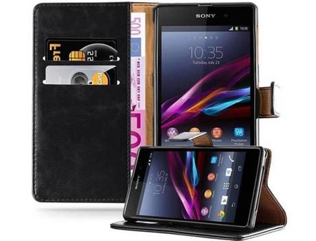 Carcasa para Sony Xperia Z1 CADORABO Negro