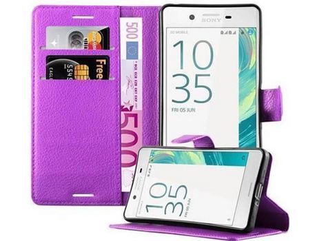 Carcasa para Sony Xperia X CADORABO Morado