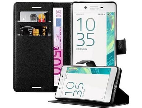 Carcasa para Sony Xperia X CADORABO Negro