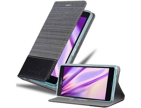 Carcasa para Sony Xperia Z3 COMPACT CADORABO Gris