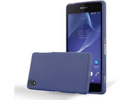 Carcasa para Sony Xperia Z1 CADORABO Azul