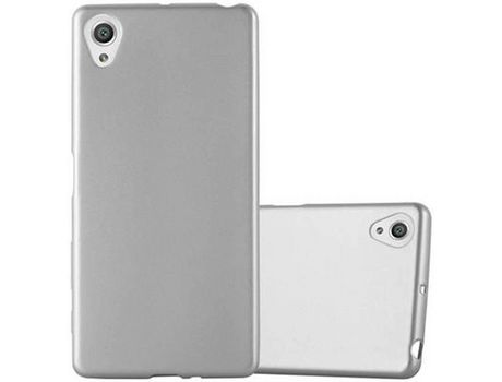 Carcasa para Sony Xperia X CADORABO Plateado
