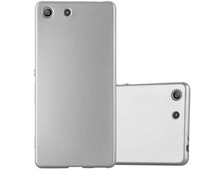 Carcasa para Sony Xperia M5 CADORABO Plateado