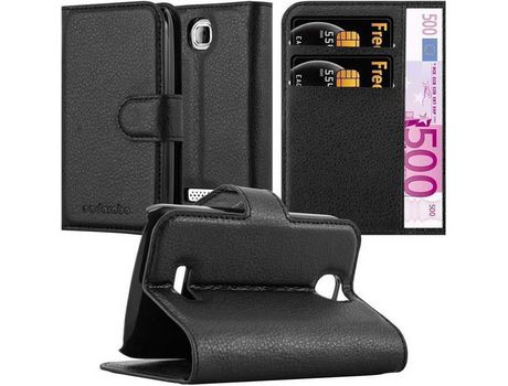 Carcasa para WIKO CINK PLUS CADORABO Negro