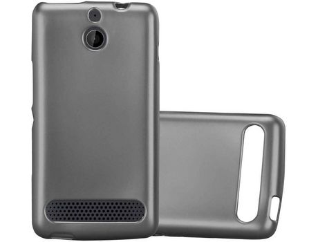 Carcasa para Sony Xperia E1 CADORABO Gris