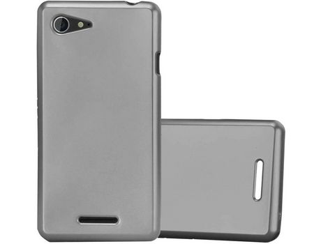 Carcasa para Sony Xperia E3 CADORABO Gris