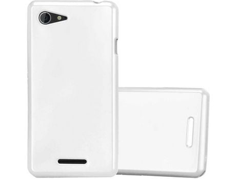 Carcasa para Sony Xperia E3 CADORABO Plateado
