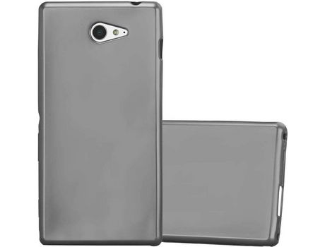 Carcasa para Sony Xperia M2 / M2 AQUA CADORABO Gris