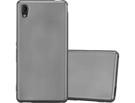Carcasa para Sony Xperia M4 AQUA CADORABO Gris