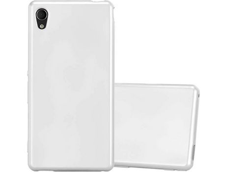 Carcasa para Sony Xperia M4 AQUA CADORABO Plateado