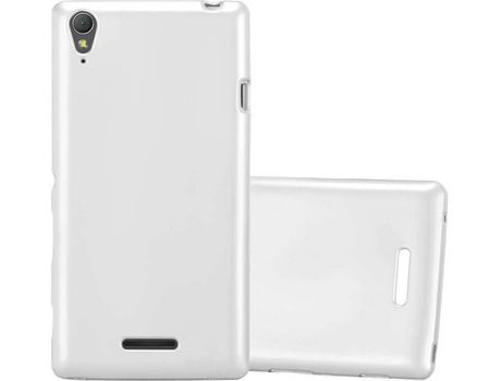 Carcasa para Sony Xperia T3 CADORABO Plateado
