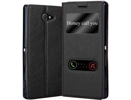 Carcasa para Sony Xperia M2 / M2 AQUA CADORABO Negro