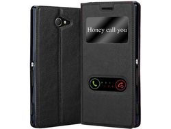 Carcasa para Sony Xperia M2 / M2 AQUA CADORABO Negro