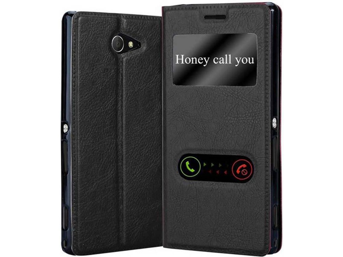 Carcasa para Sony Xperia M2 / M2 AQUA CADORABO Negro