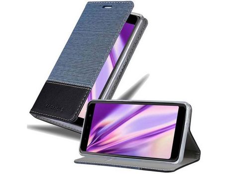 Carcasa para WIKO VIEW MAX CADORABO Azul