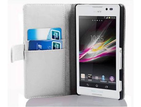 Carcasa para Sony Xperia C CADORABO Blanco