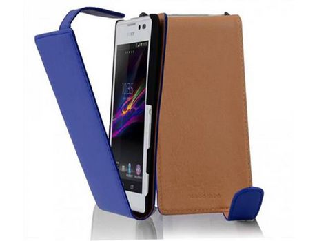Carcasa para Sony Xperia C CADORABO Azul