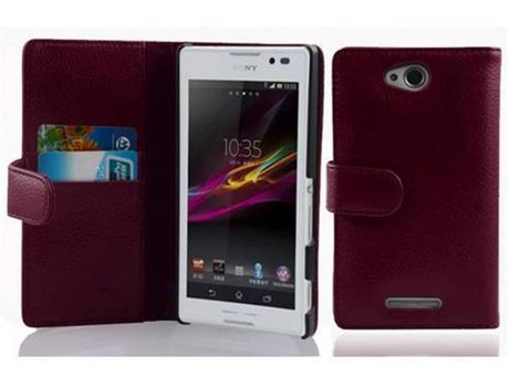 Carcasa para Sony Xperia C CADORABO Morado
