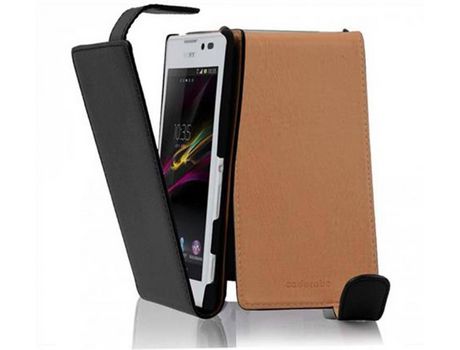 Carcasa para Sony Xperia C CADORABO Negro
