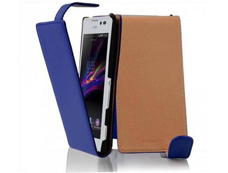 Carcasa para Sony Xperia C CADORABO Azul