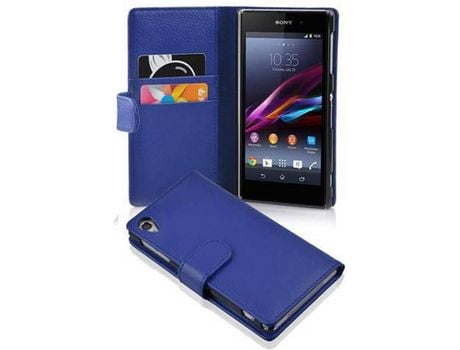 Carcasa para Sony Xperia Z1 CADORABO Azul