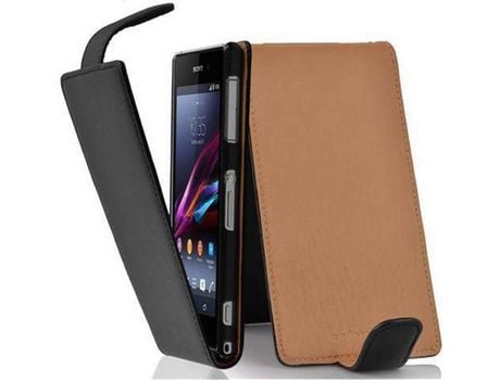 Carcasa para Sony Xperia Z1 CADORABO Negro