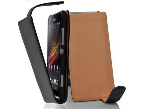 Carcasa para Sony Xperia SP CADORABO Negro
