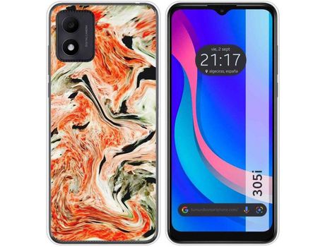 Carcasa para TCL 305i TUMUNDOSMARTPHONE Multicolor