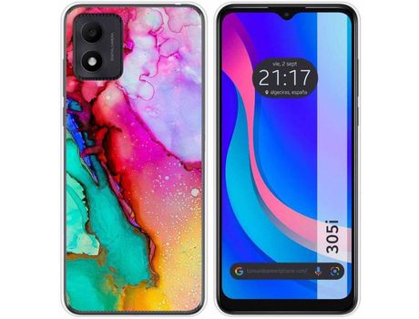 Carcasa para TCL 305i TUMUNDOSMARTPHONE Multicolor