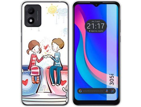 Carcasa para TCL 305i TUMUNDOSMARTPHONE Multicolor
