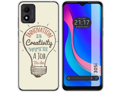 Carcasa para TCL 305i TUMUNDOSMARTPHONE Multicolor