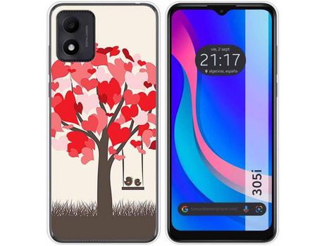 Carcasa para TCL 305i TUMUNDOSMARTPHONE Multicolor