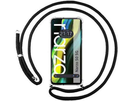 Carcasa para Realme Narzo 50 5G TUMUNDOSMARTPHONE Negro