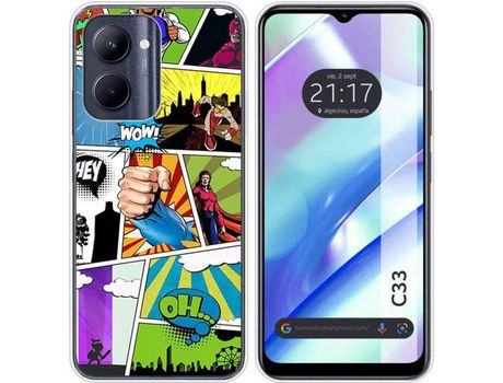 Carcasa para Realme C33 TUMUNDOSMARTPHONE Multicolor