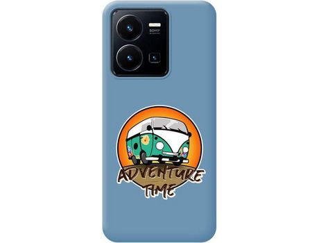 Carcasa para Vivo Y35 / Y22s TUMUNDOSMARTPHONE Azul