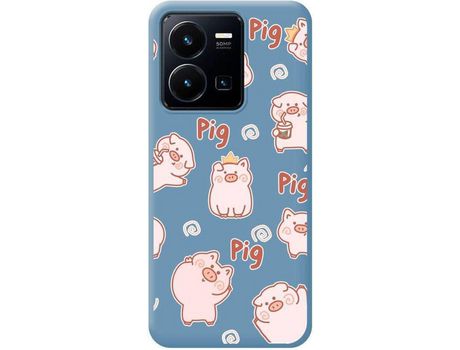 Carcasa para Vivo Y35 / Y22s TUMUNDOSMARTPHONE Azul