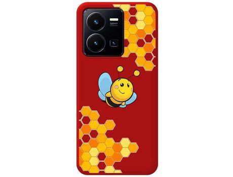 Carcasa para Vivo Y35 / Y22s TUMUNDOSMARTPHONE Rojo