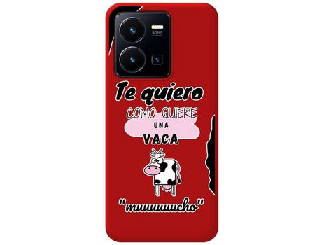 Carcasa para Vivo Y35 / Y22s TUMUNDOSMARTPHONE Rojo