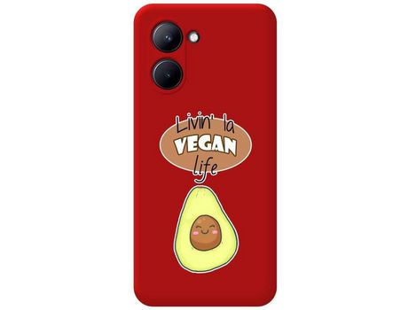 Carcasa para Realme C33 TUMUNDOSMARTPHONE Rojo