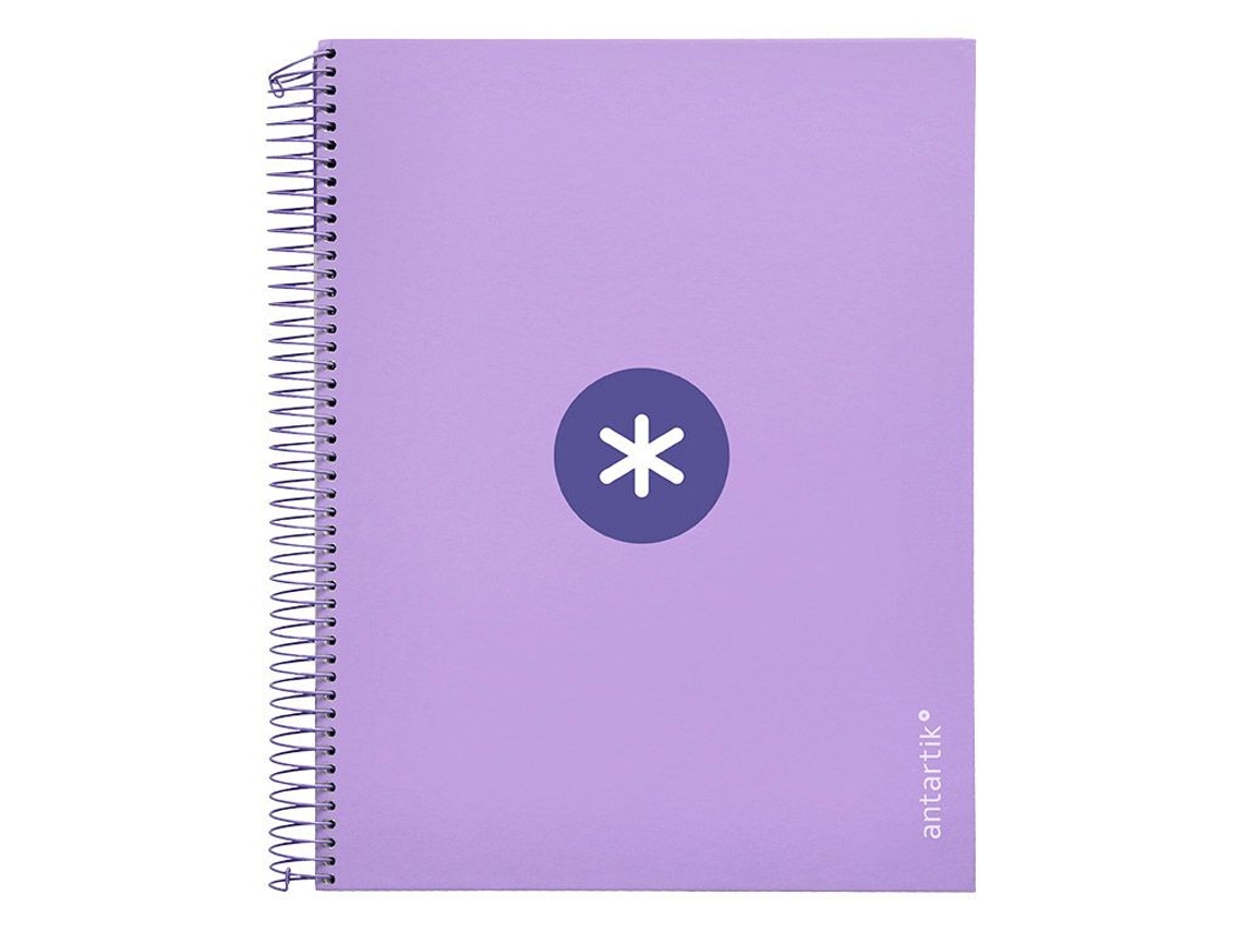 Cuaderno LIDERPAPEL Série Antartik 100g/m² Morado (A4)