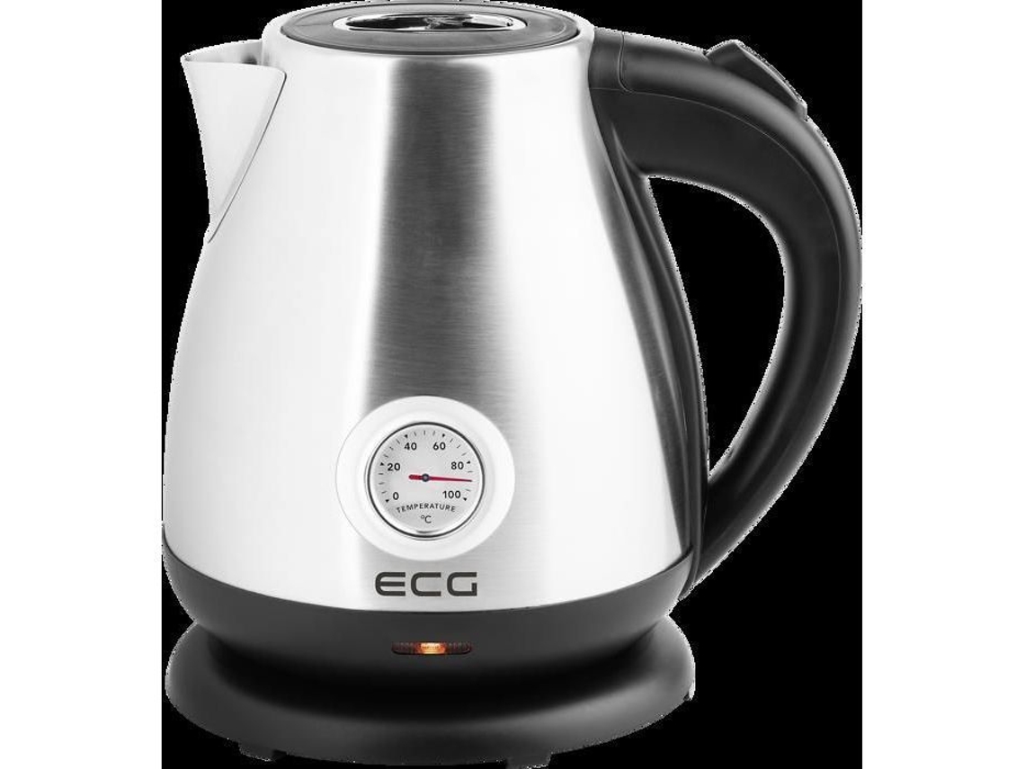 Hervidor Eléctrico Ecg Rk 1705 Metálico 1,7 L Inox Indicador De Temperatura